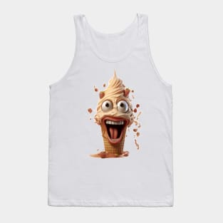 ICE CREAM SKULL Tank Top